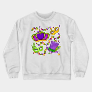 Mardi Gras Crewneck Sweatshirt